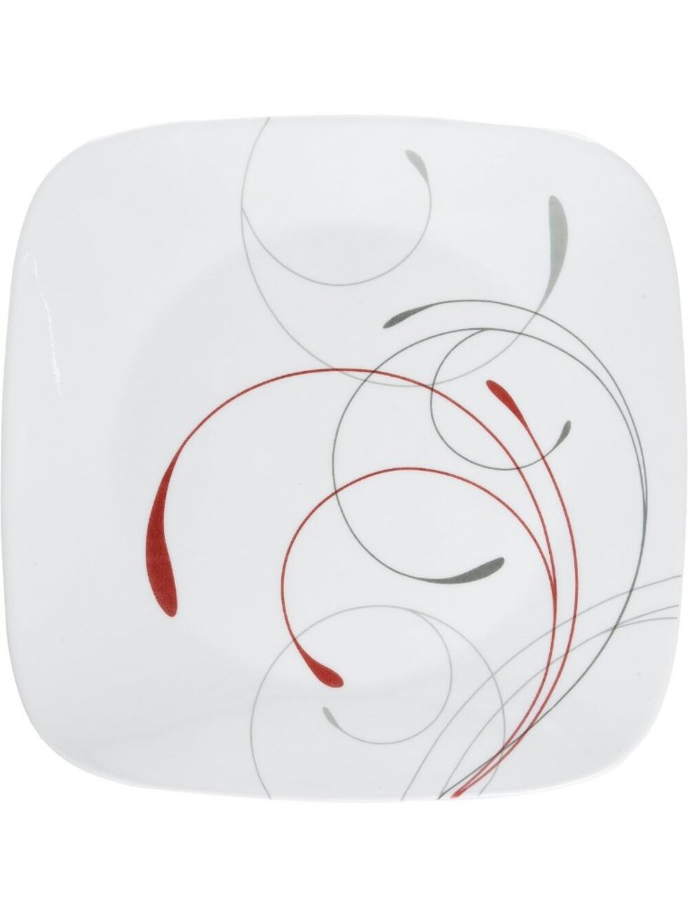 Elegant Square Dinner Plates Set of 4 - 10.25" Durable & Stylish Tableware